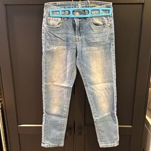Girls 7 For All Mankind jeans, Sz10, GUC
